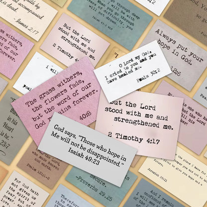 Bible Verses Sticker Pack(50pcs)