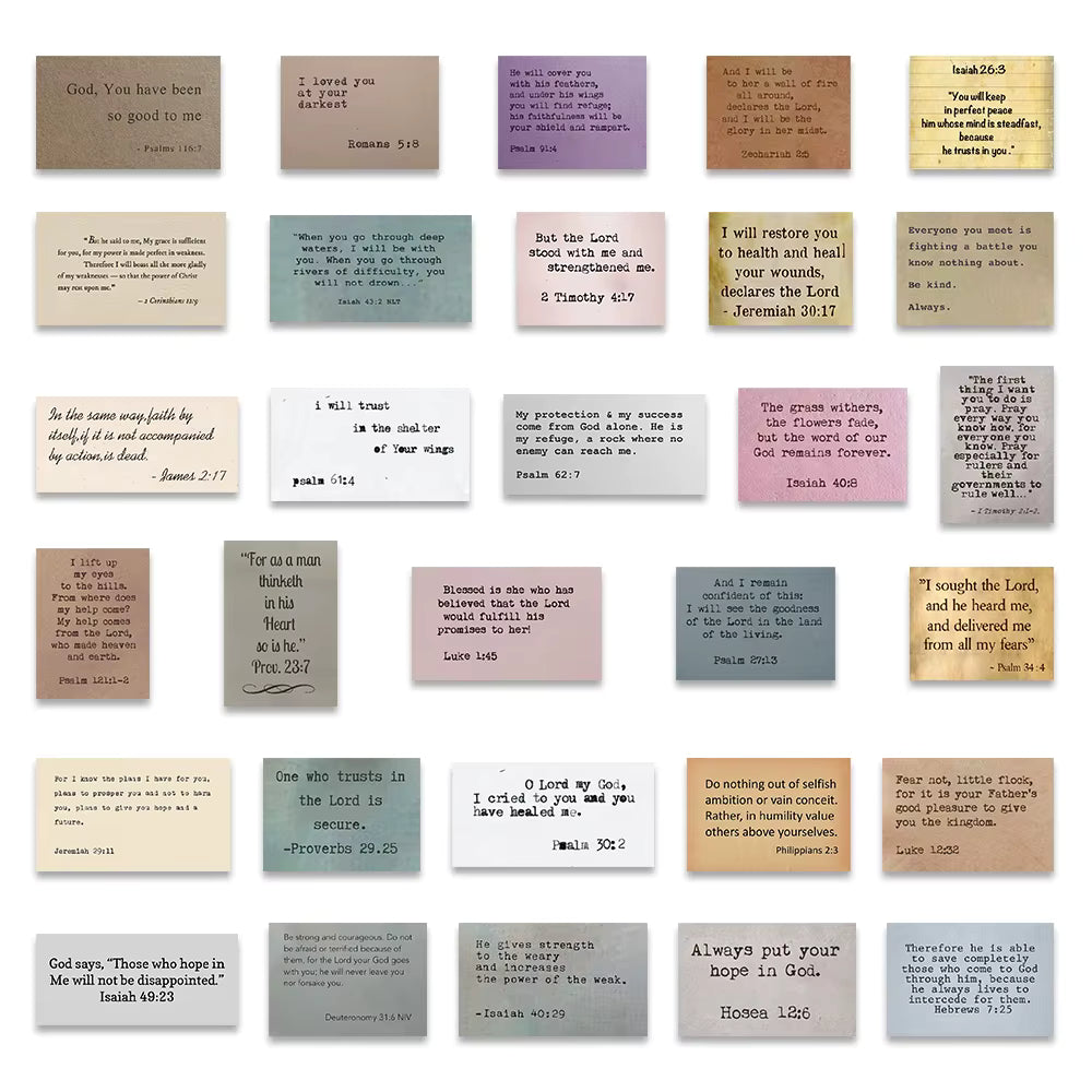 Bible Verses Sticker Pack(50pcs)