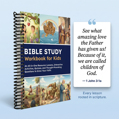 Bible Study Workbook for Kids