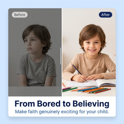 Bible Study Workbook for Kids