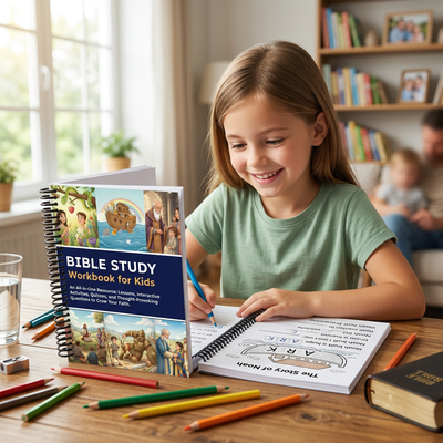 Bible Study Workbook for Kids