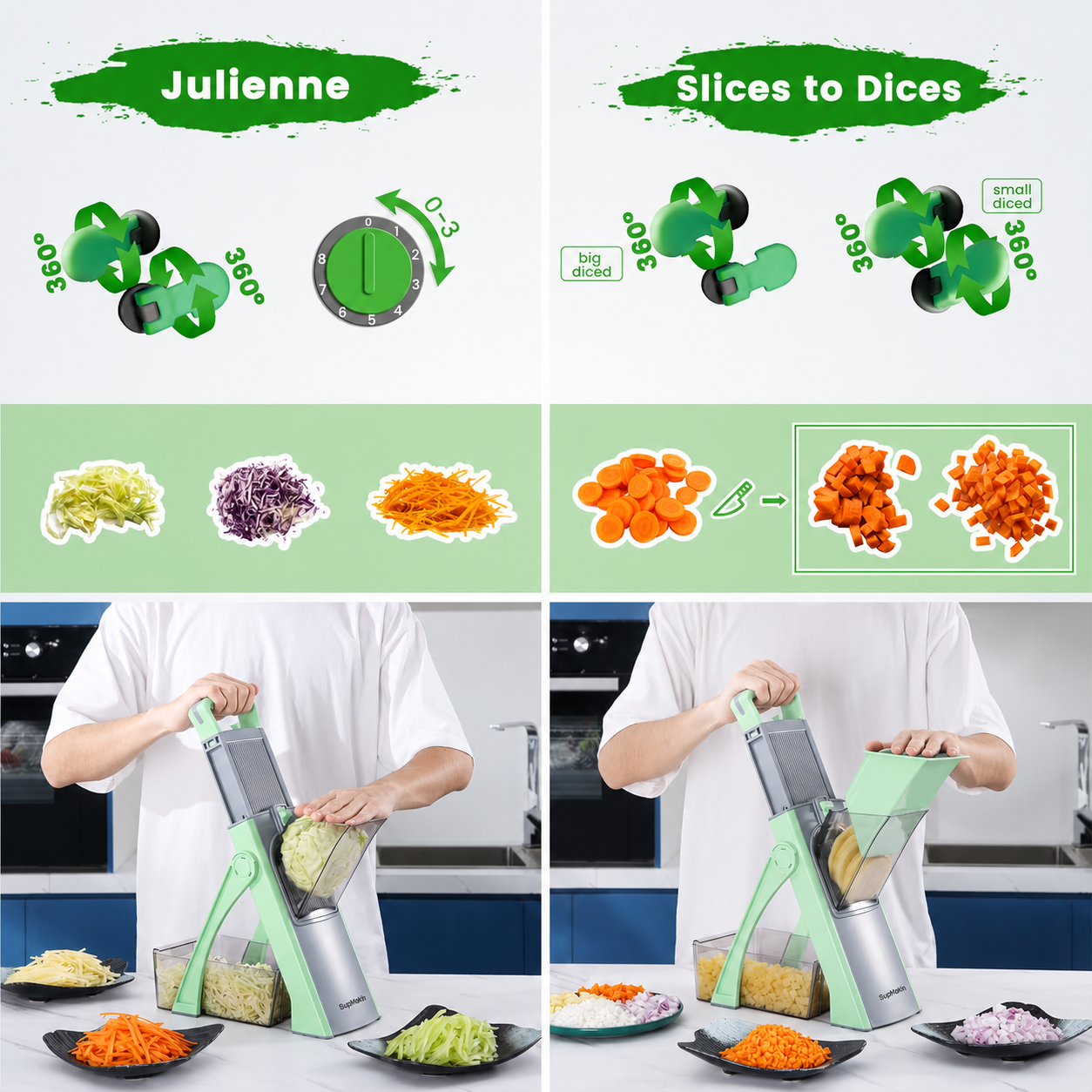 Multifunctional Vegetable Slicer