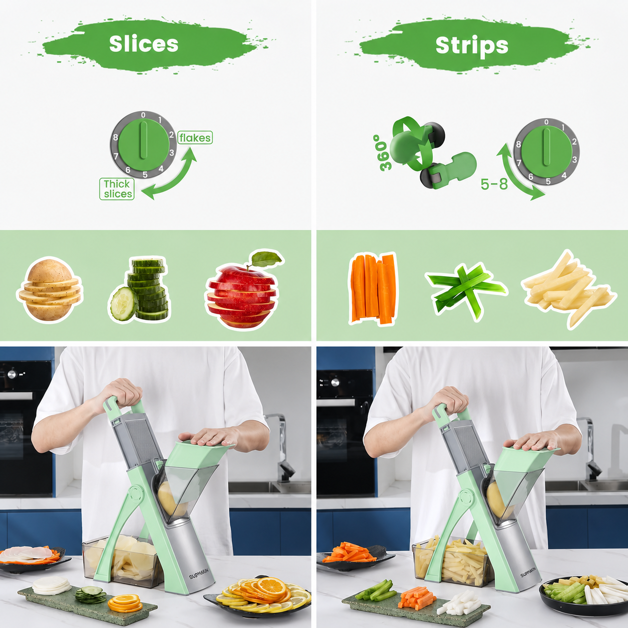 Multifunctional Vegetable Slicer