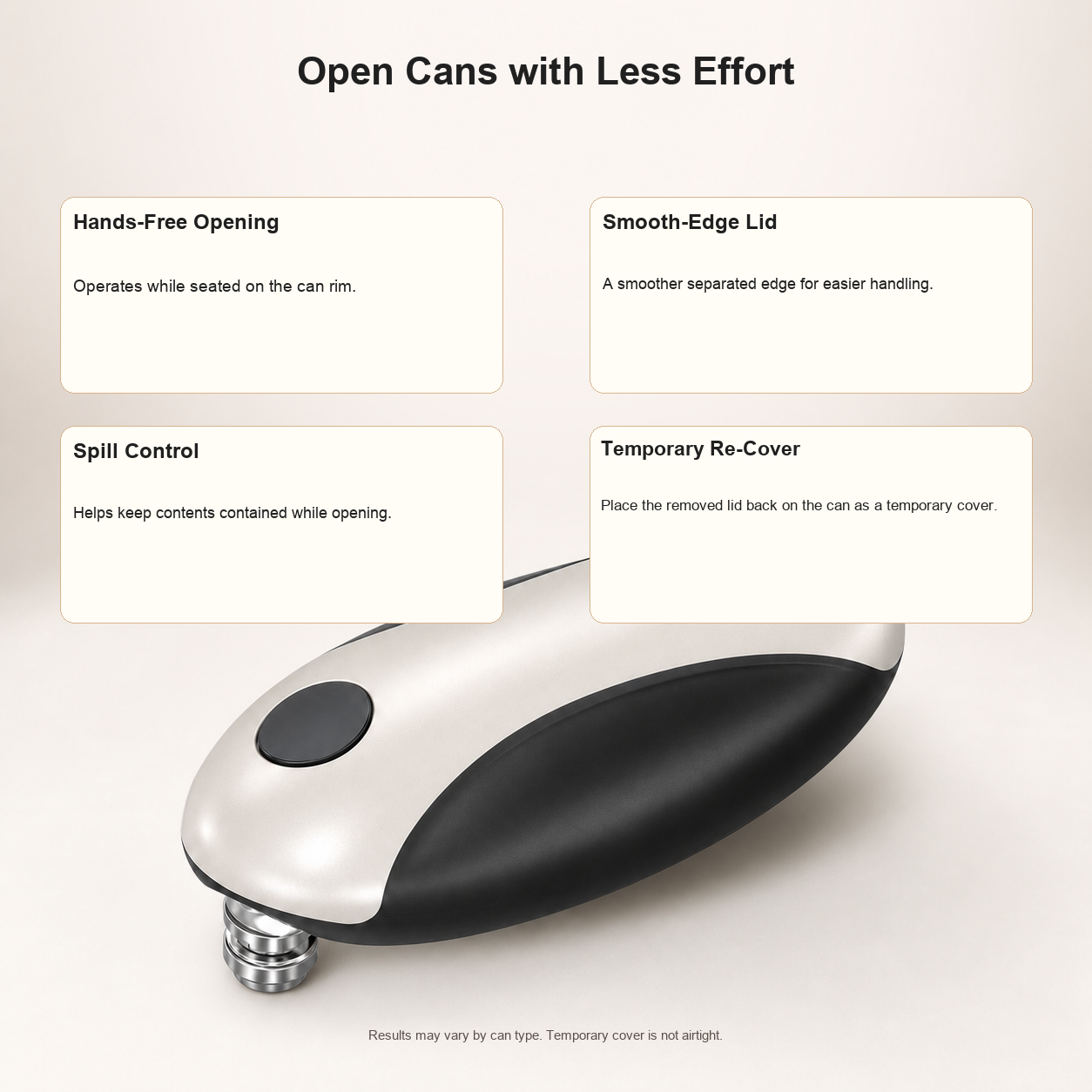 CanGlide Pro - One Touch Automatic Can Opener