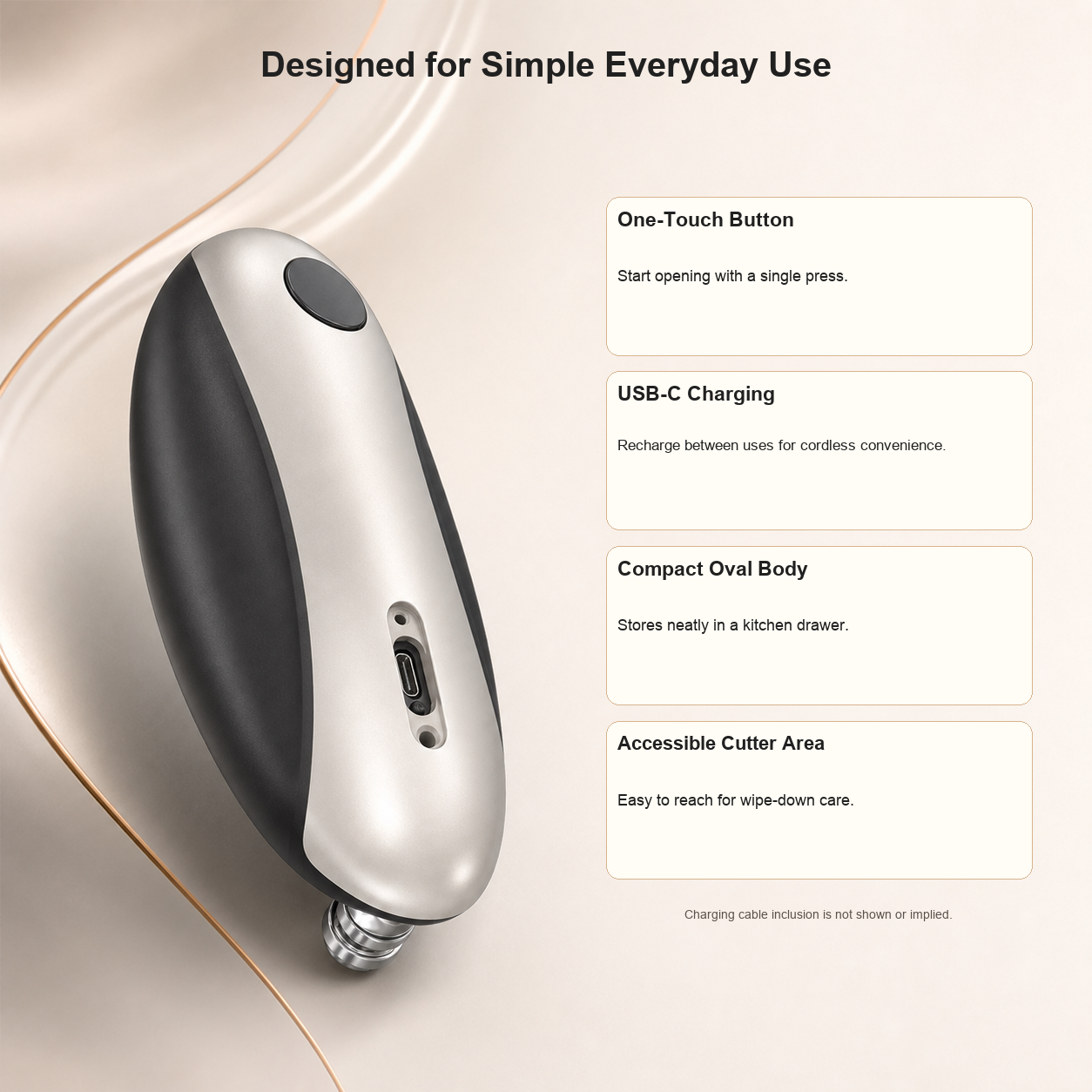 CanGlide Pro - One Touch Automatic Can Opener